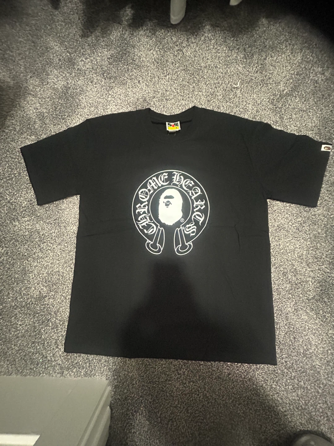 A Bathing Ape x Chrome Hearts tee