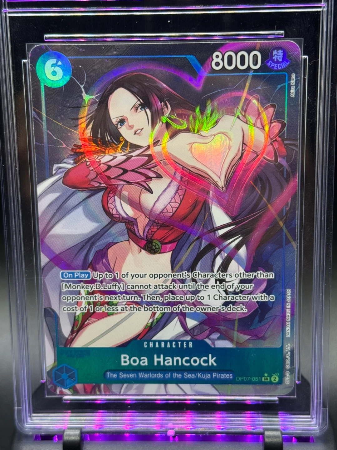 One Piece Card Game Boa Hancock OP07-051 R - photo 4