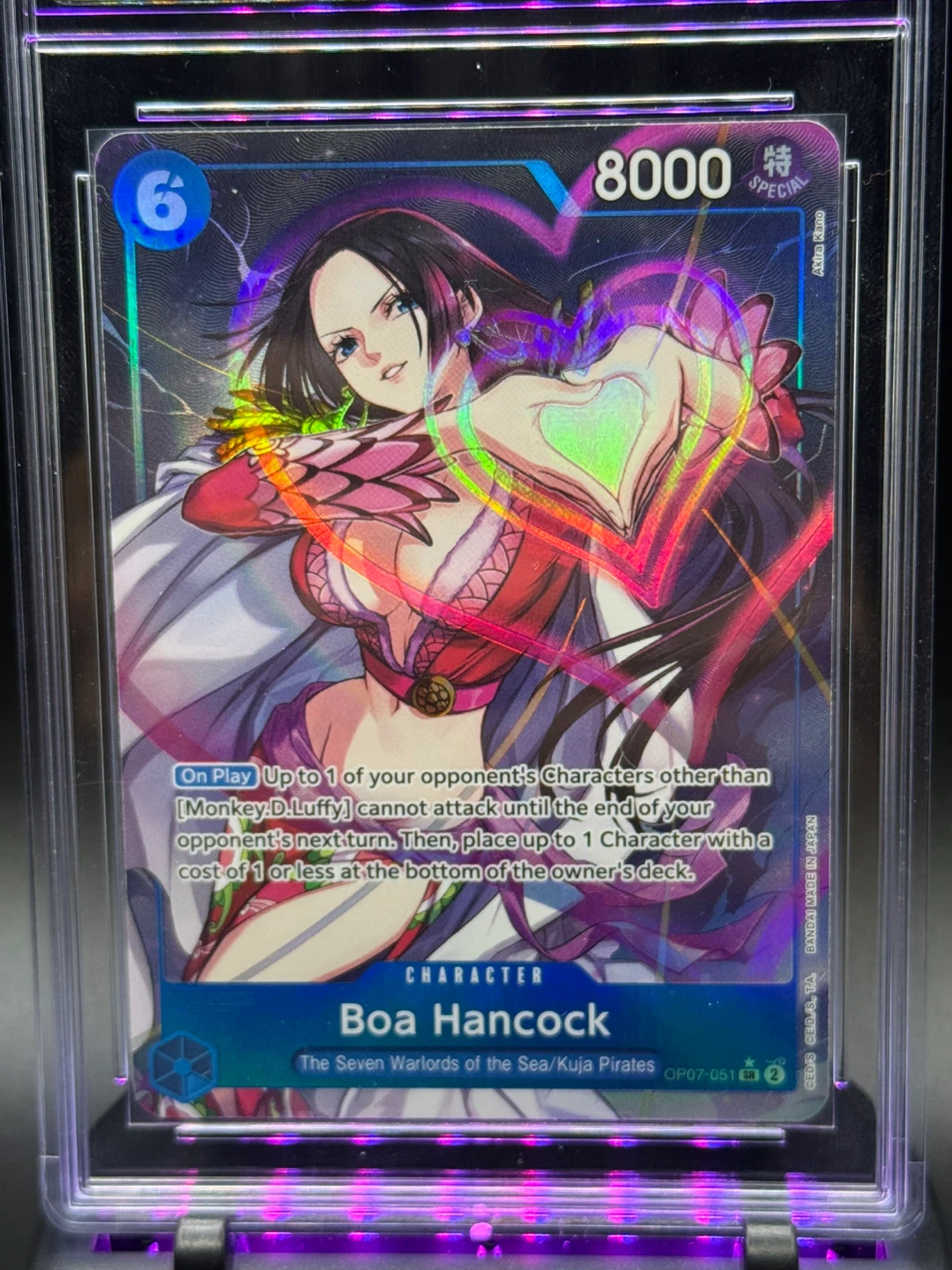 One Piece Card Game Boa Hancock OP07-051 R - photo 2
