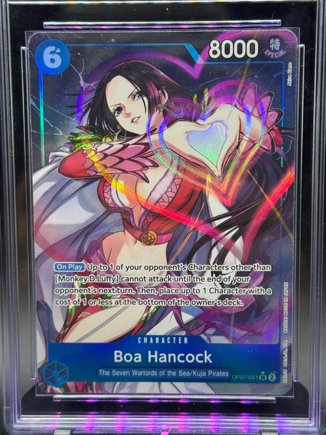 One Piece Card Game Boa Hancock OP07-051 R - photo 3