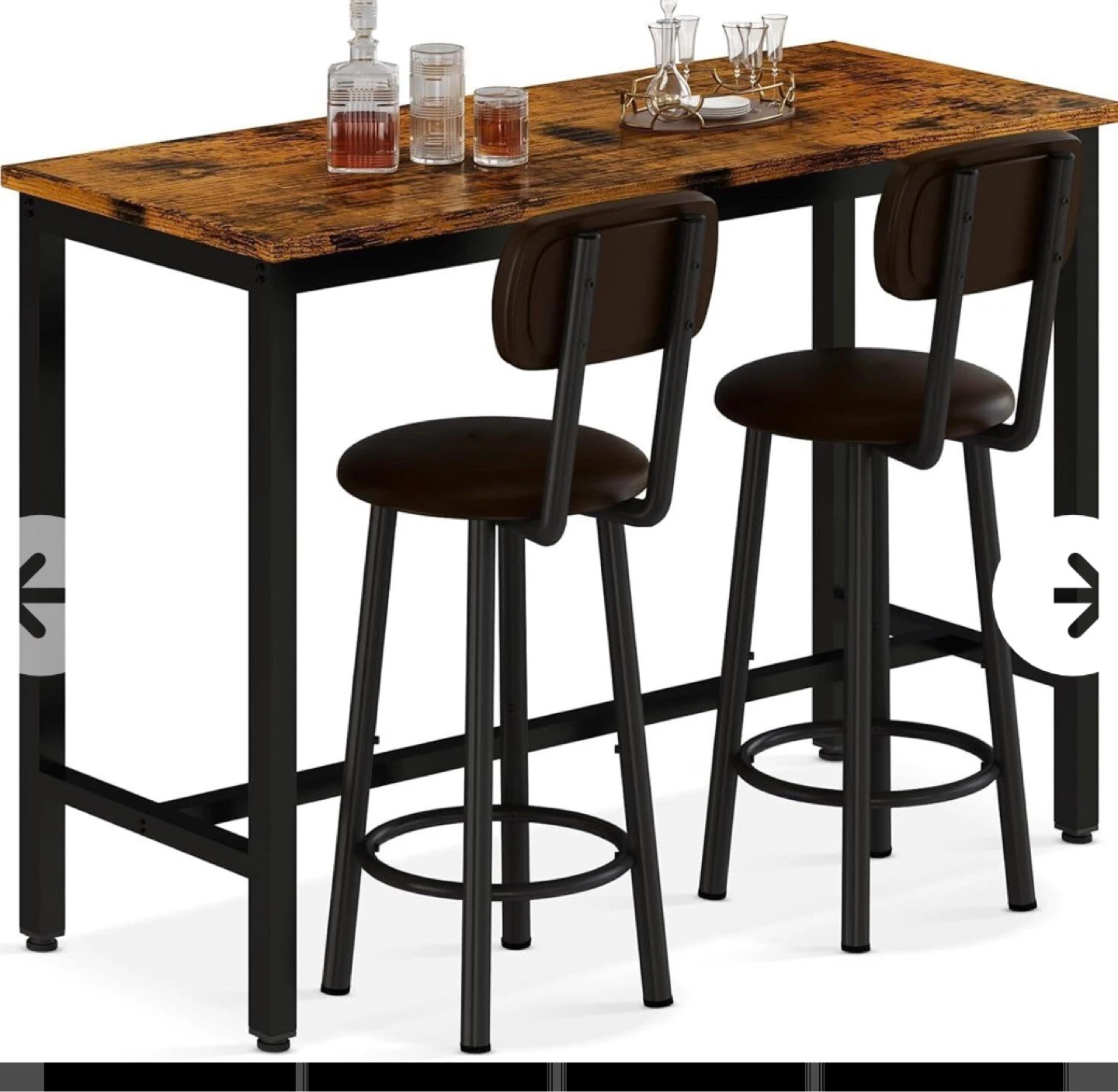 3 Piece Pub Dining Set