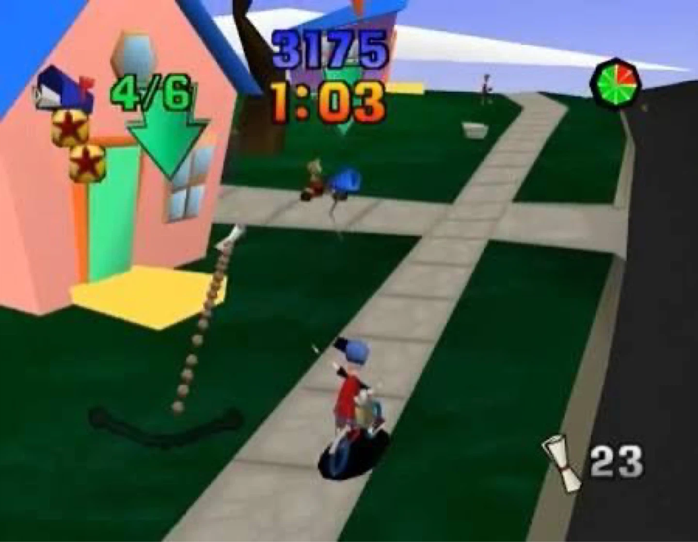 Nintendo 64 Paperboy Video Game Cartridge - photo 2