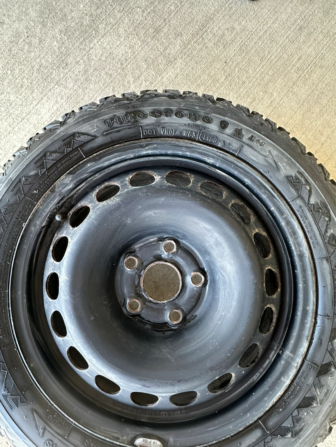 Firestone Winterforce Tire 205/55R16 - photo 2