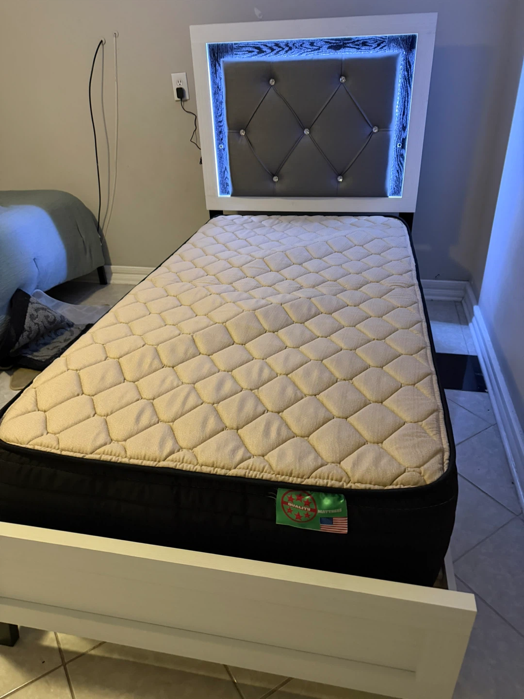 Cama Twin con colchón quality nuevo 📦 - photo 3