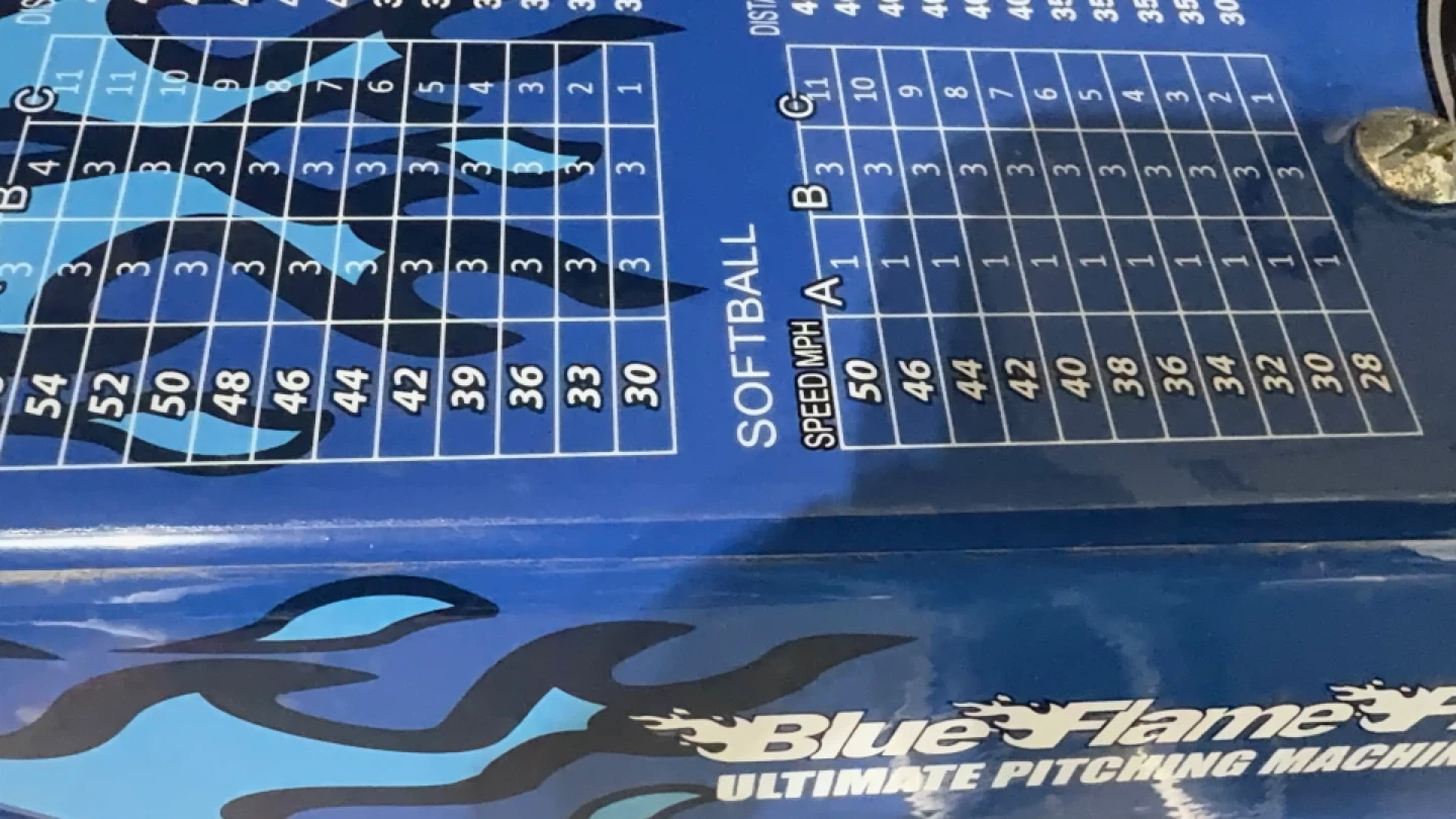 Blue Flame Pro Ultimate Pitching Machine - photo 3