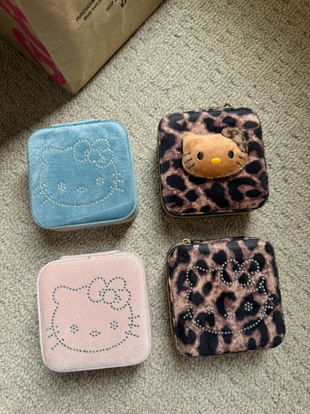 Hello Kitty Jewelry Organizer Cases