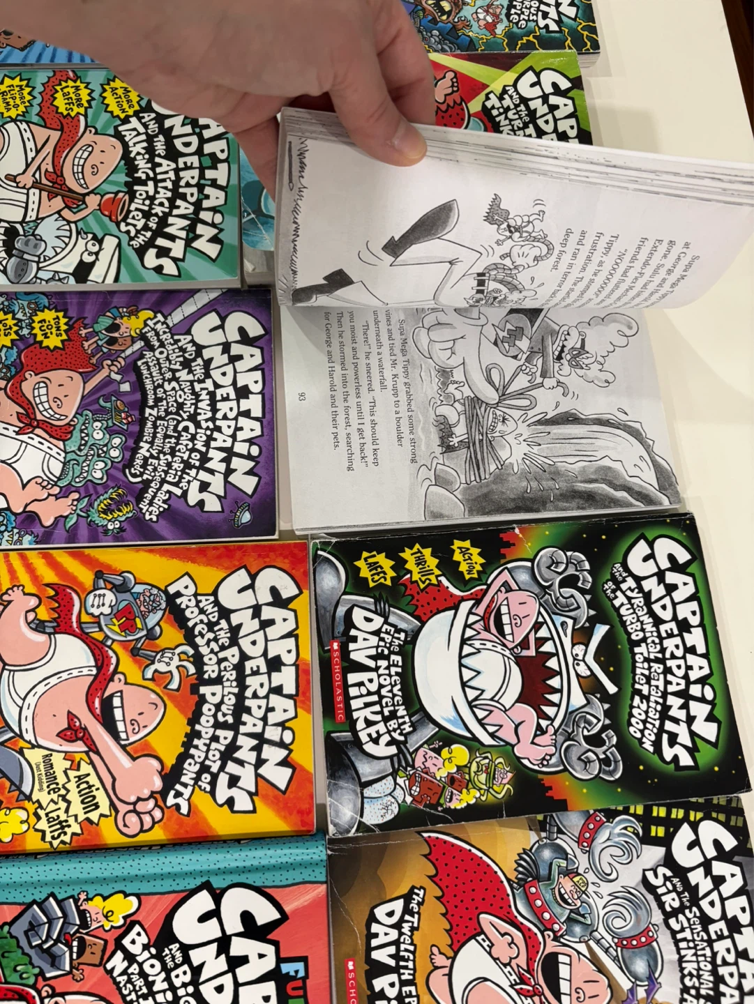 Captain Underpants Book Collection (12 Books)