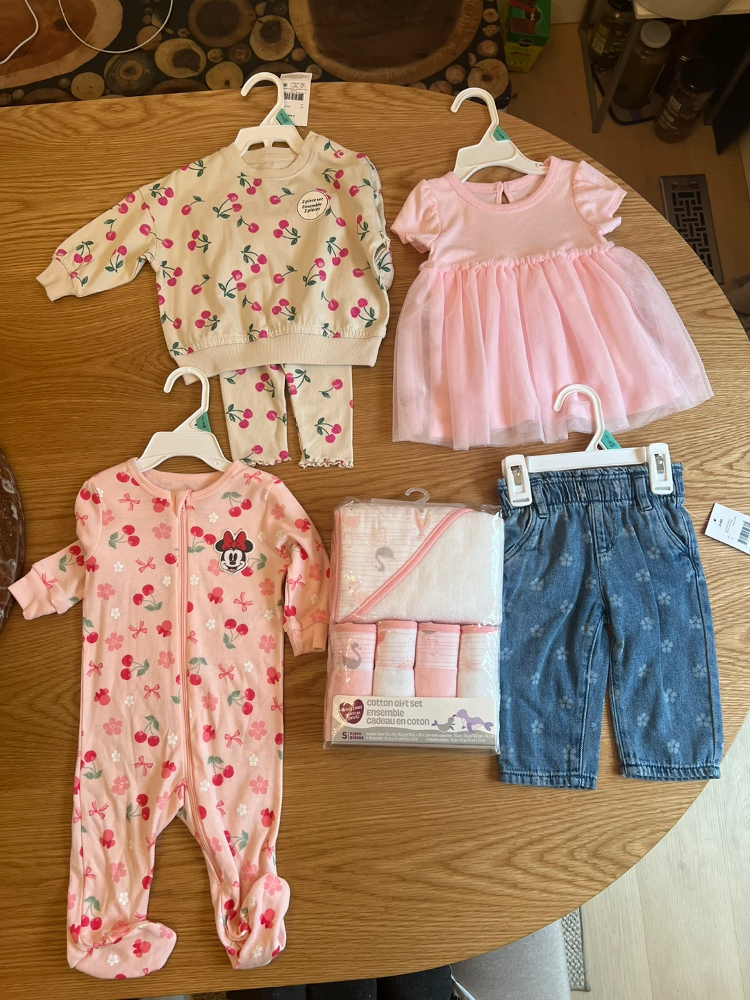Brand New 5-Piece Toddler Girl Set (George Brand) - 3-6 M