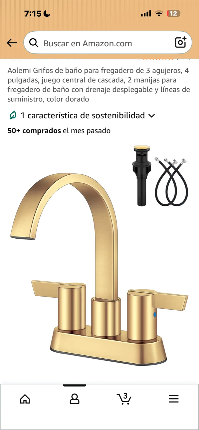 SR SUN RISE Gold Shower System