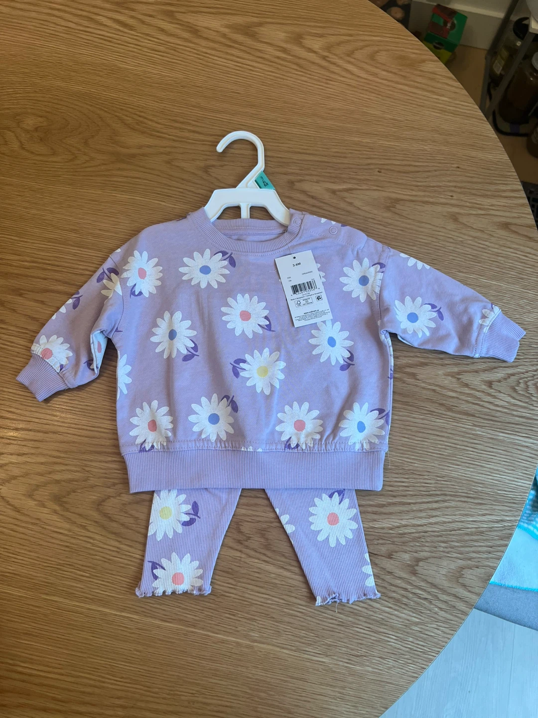Brand New 5-Piece Toddler Girl Set (George Brand) - 3-6 M - photo 5