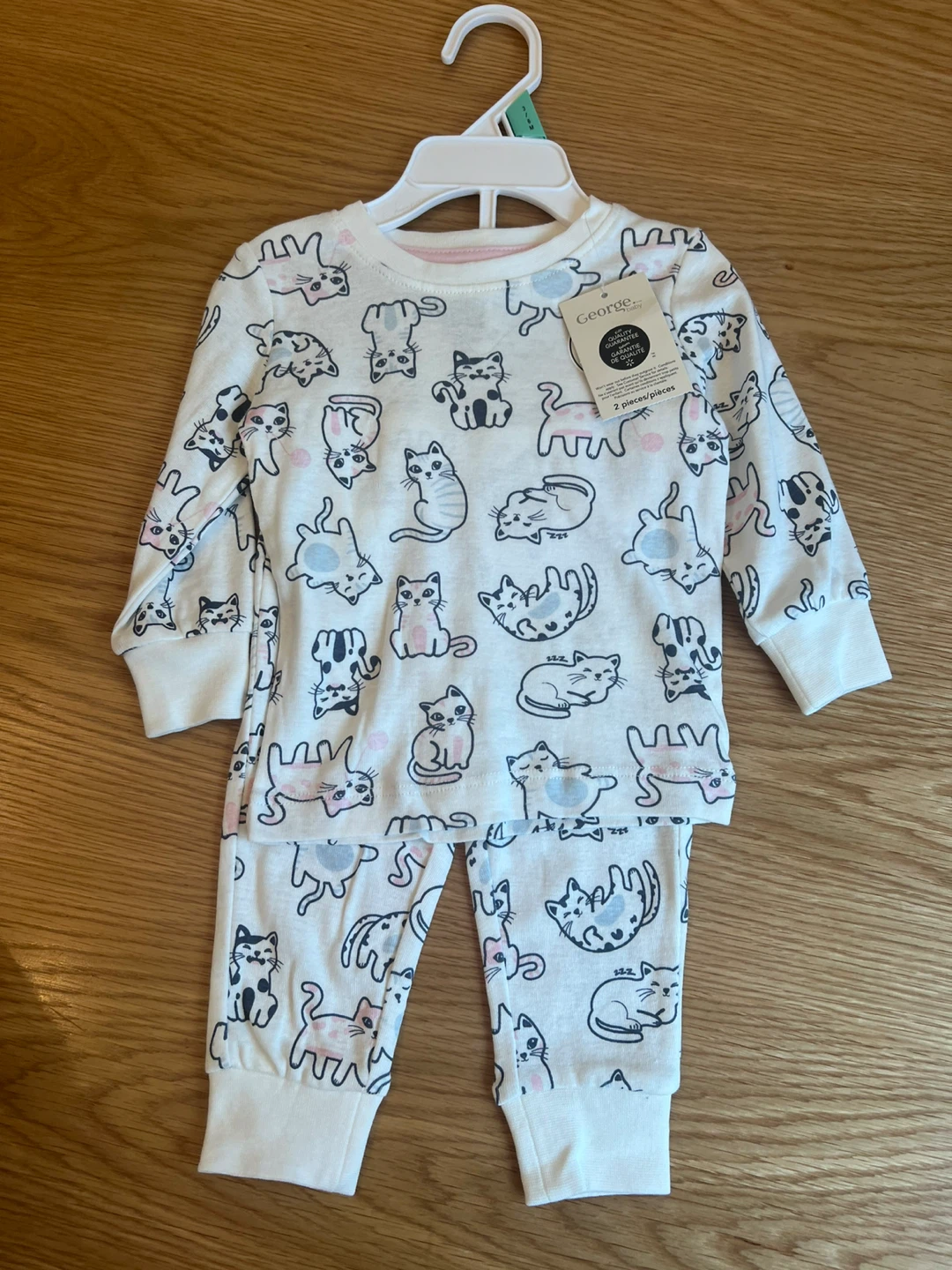 Brand New 5-Piece Toddler Girl Set (George Brand) - 3-6 M - photo 3