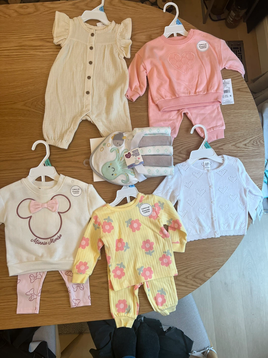 Brand New 5-Piece Toddler Girl Set (George Brand) - 3-6 M