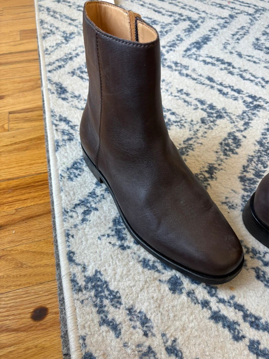 Rag & Bone Brown Leather Chelsea Boots - Size 42 - photo 4