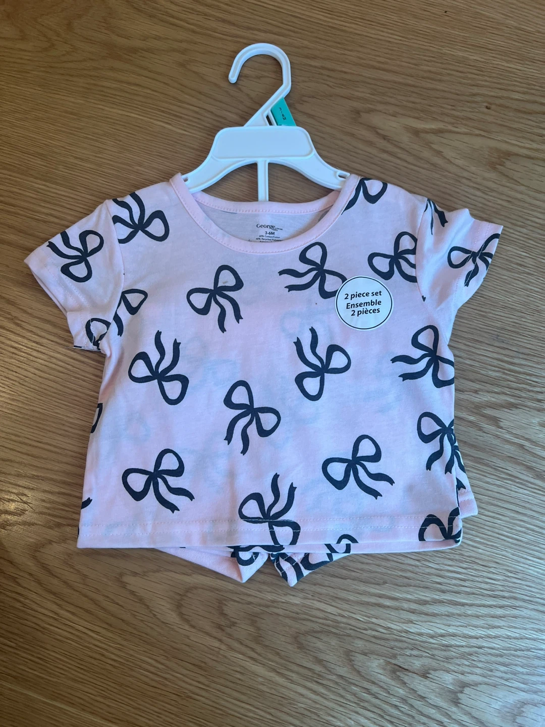 Brand New 5-Piece Toddler Girl Set (George Brand) - 3-6 M - photo 2