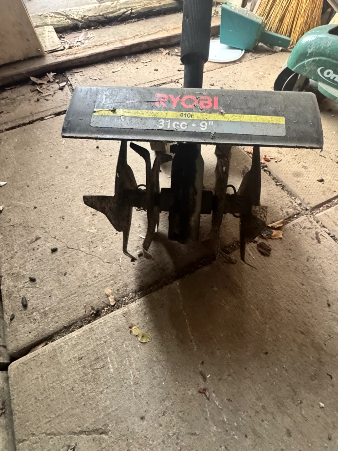 Ryobi 31cc 9" Tiller