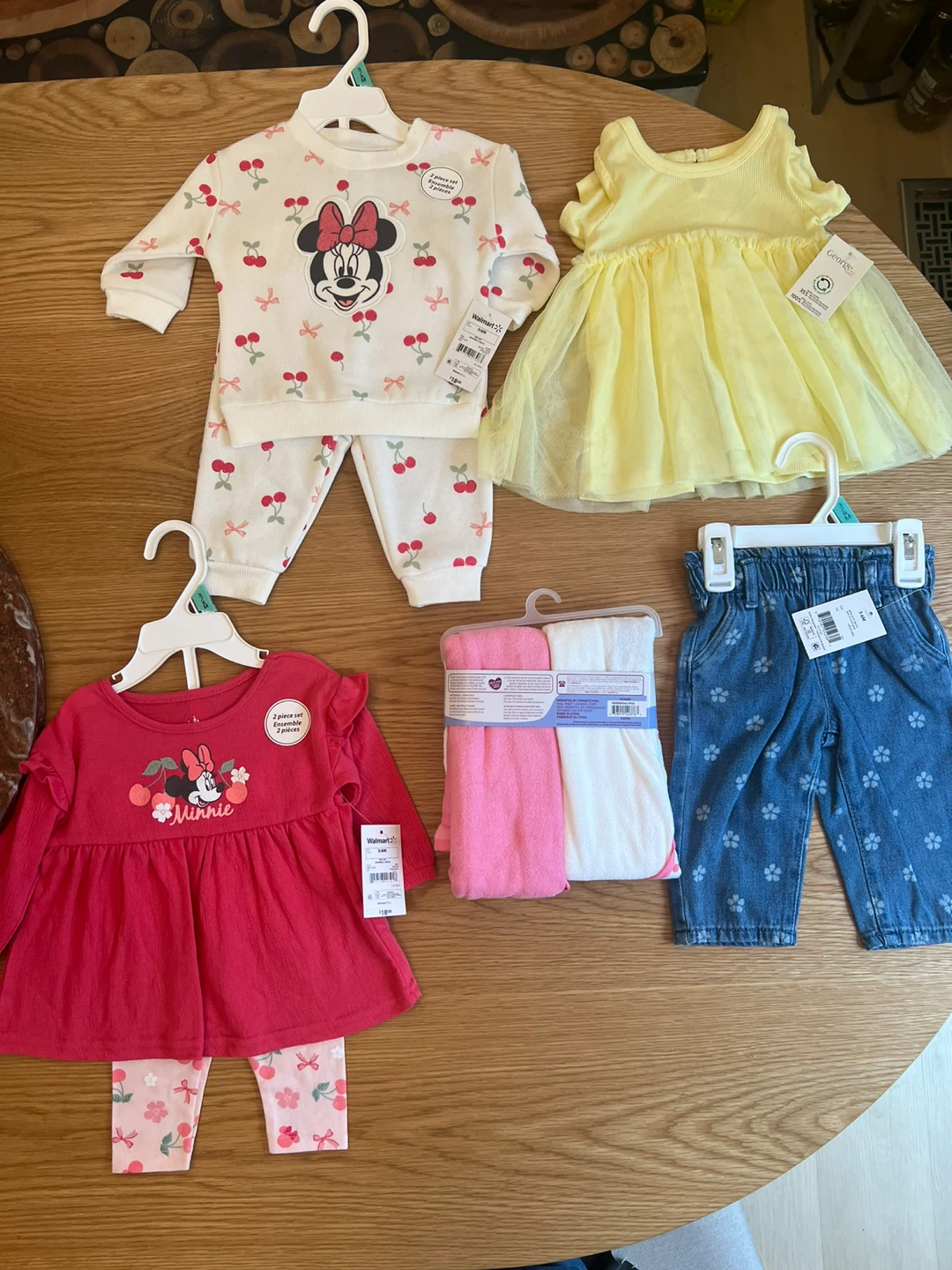 Brand New 5-Piece Toddler Girl Set (George Brand) - 3-6 M