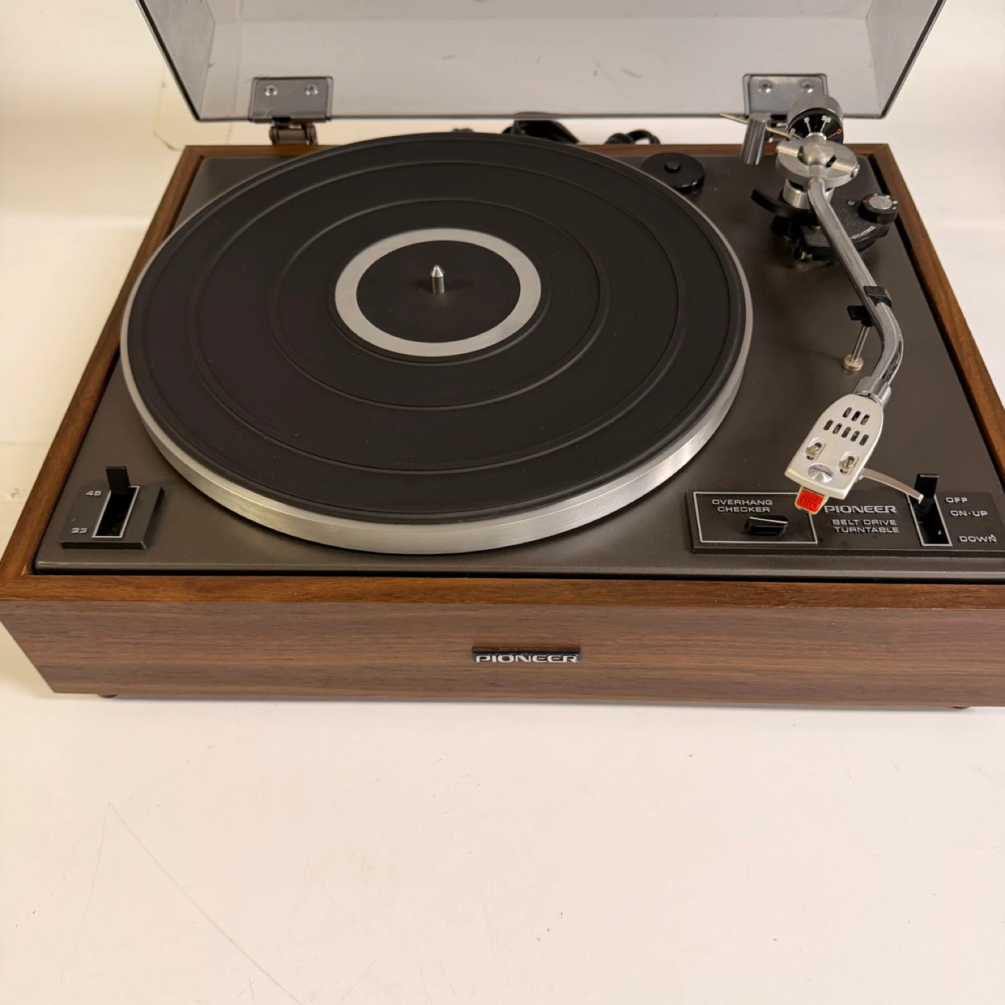 Pioneer PL-12D II Vintage Turntable Record Player Tested - photo 2