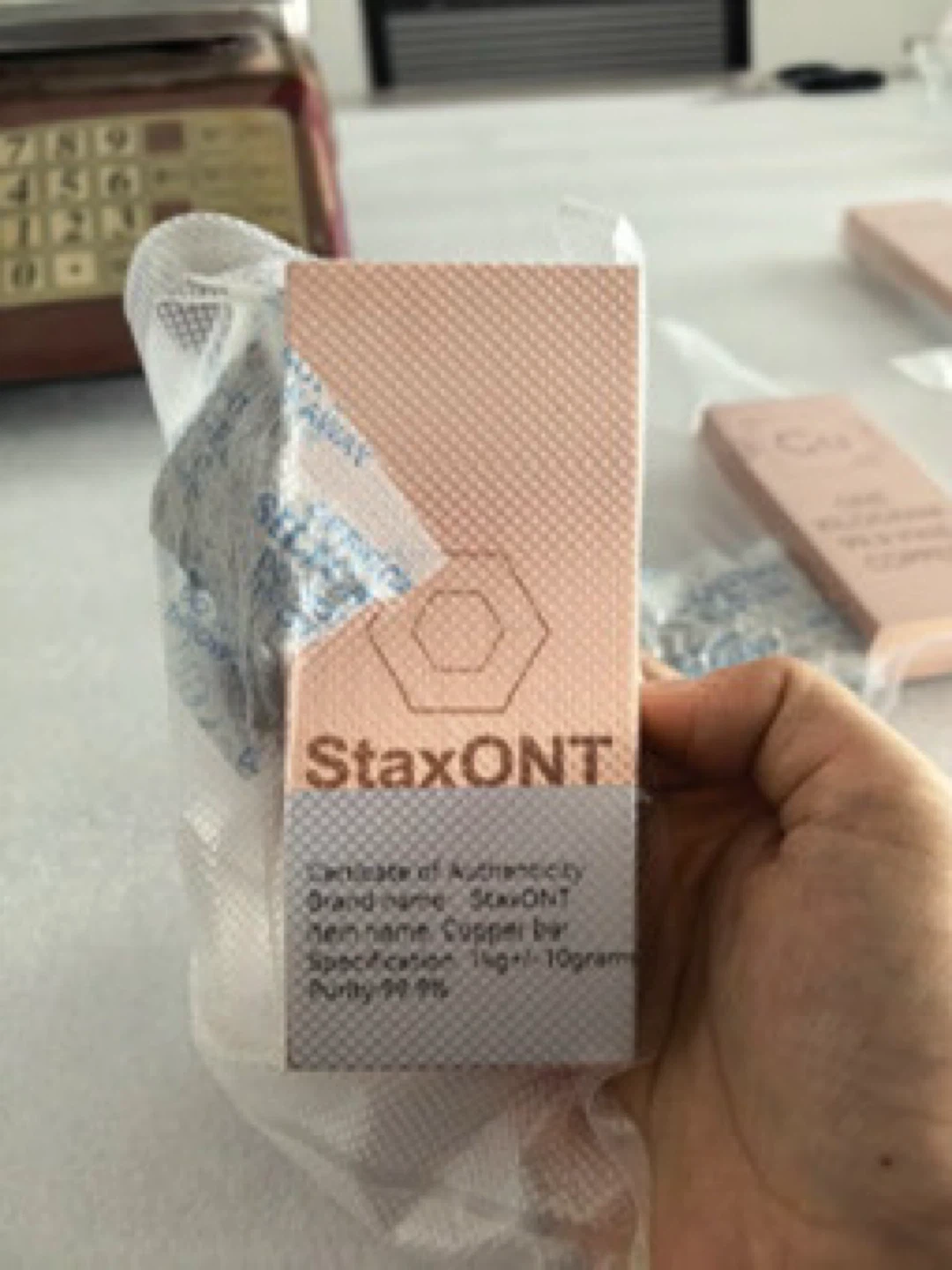 StaxONT 1KG Copper Bar - photo 2