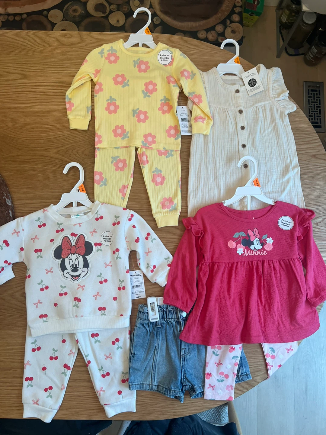 Brand New 5-Piece Toddler Girl Set (George Brand) - 12-18 M