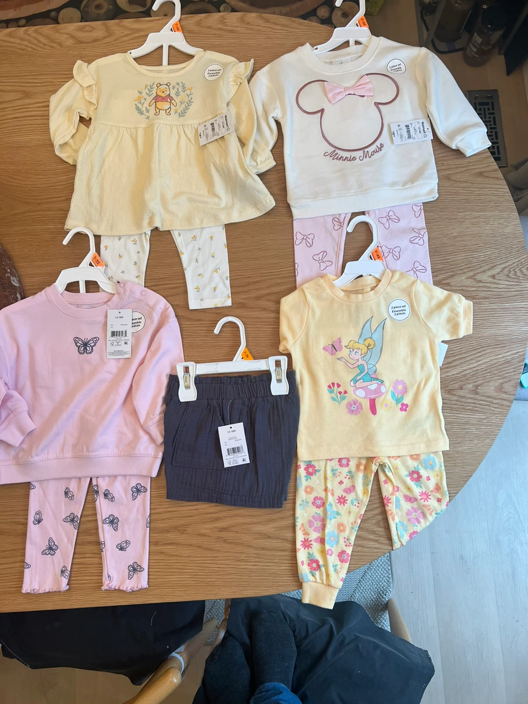 Brand New 5-Piece Toddler Girl Set (George Brand) - 12-18 M