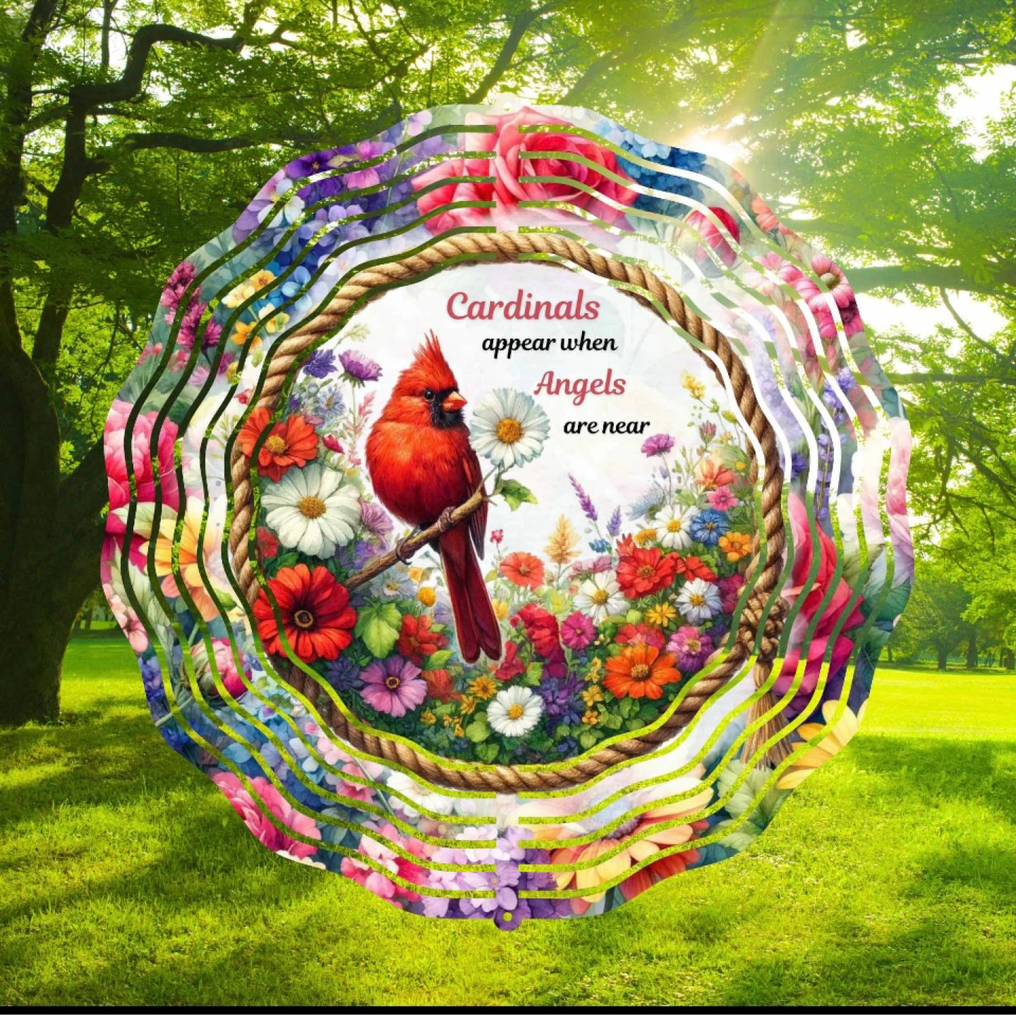 Decorative Metal Wind Spinner - photo 4