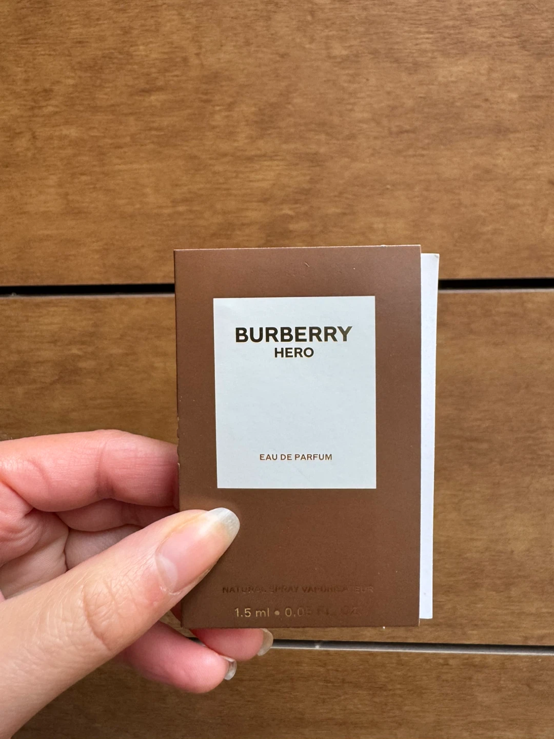 Burberry Hero Eau de Parfum Sample
