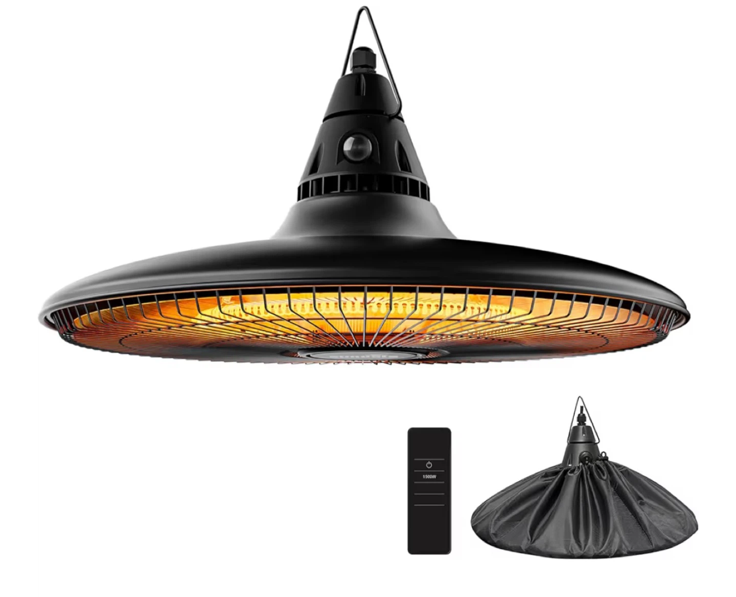 Outdoor Electric Patio Ceiling Heater with Remote - photo 4