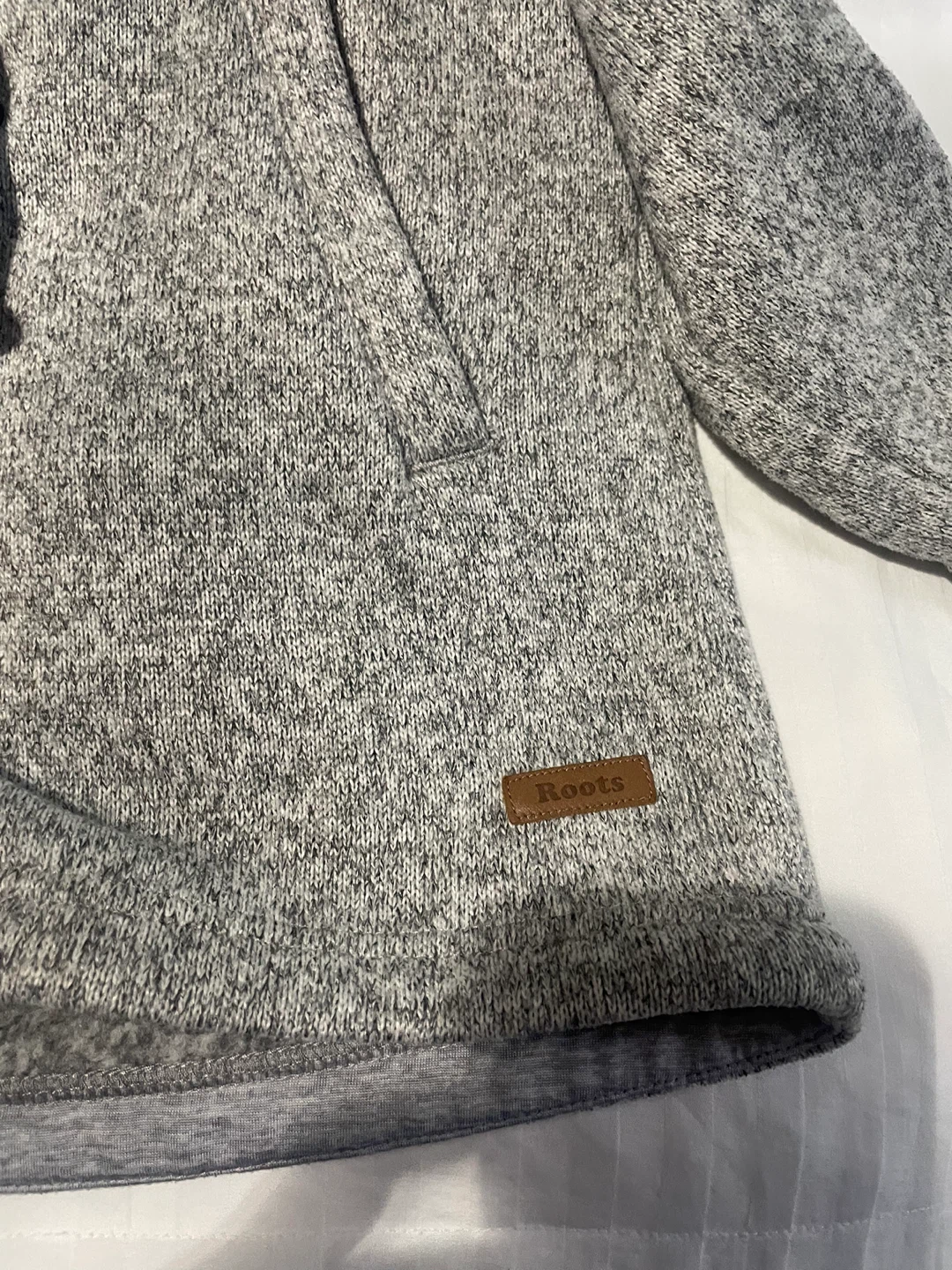 Roots Kids Grey Hooded Sweater - Size L (9-10 Yrs) - photo 2