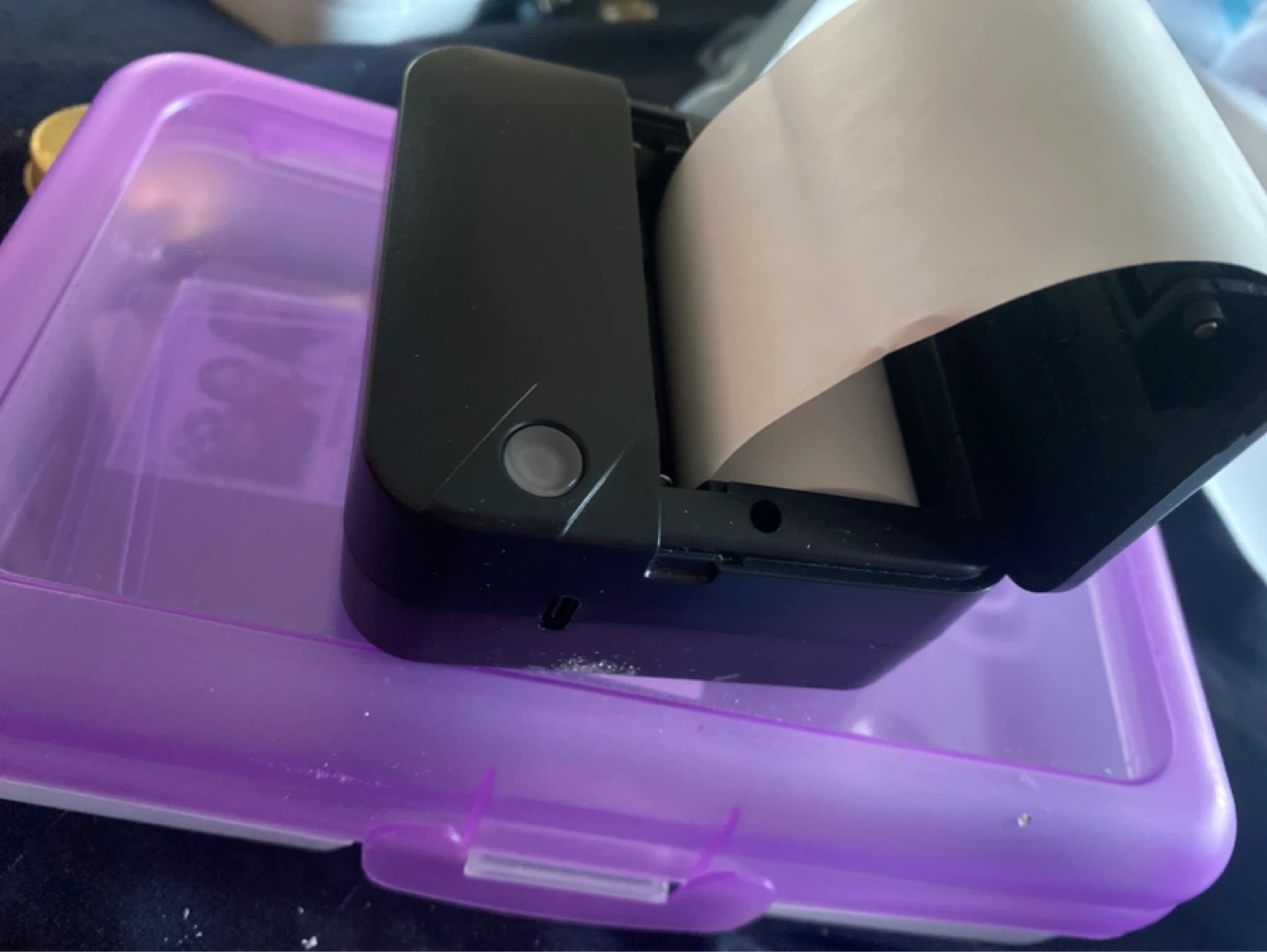 Portable Mini Printer with Label Roll - photo 2