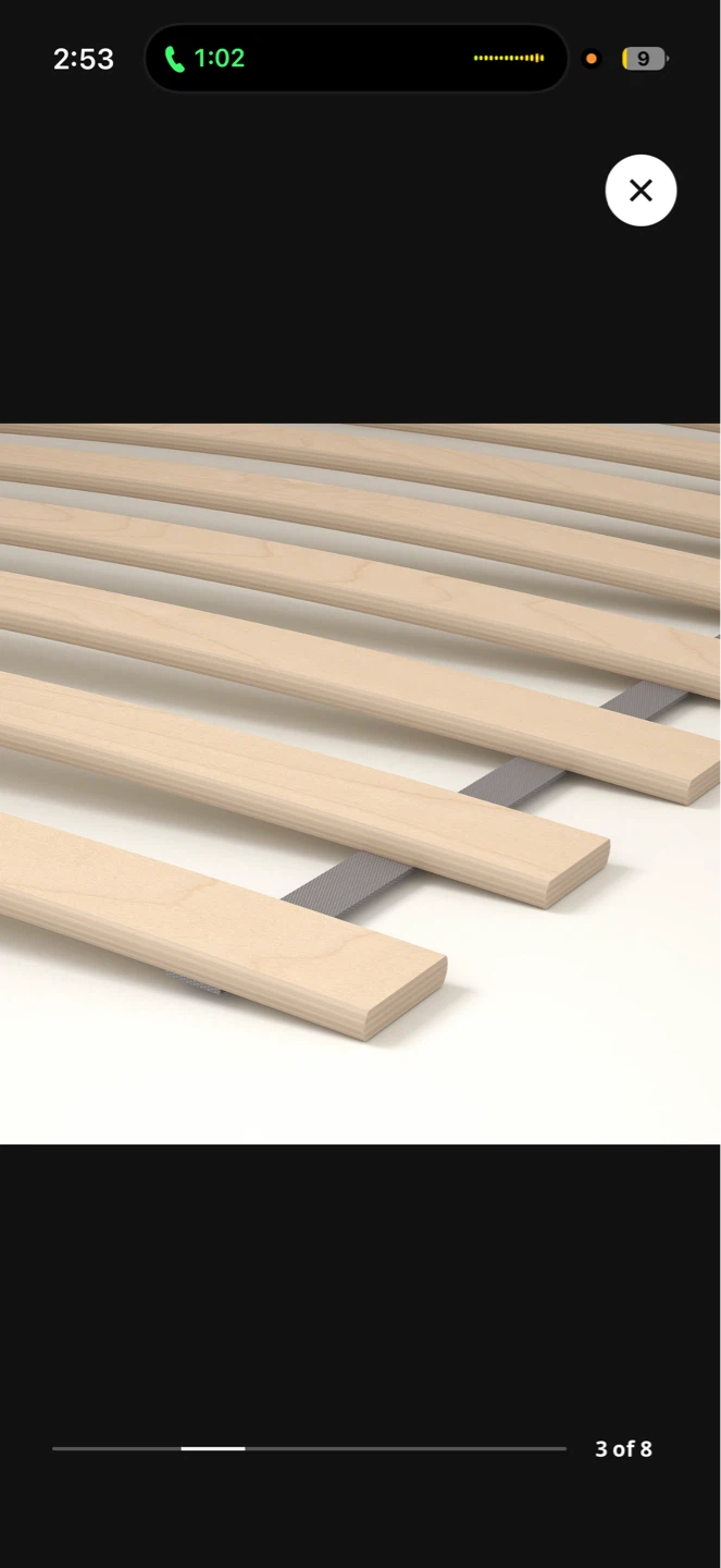 IKEA SONGESAND Queen Bed Frame, White - photo 2