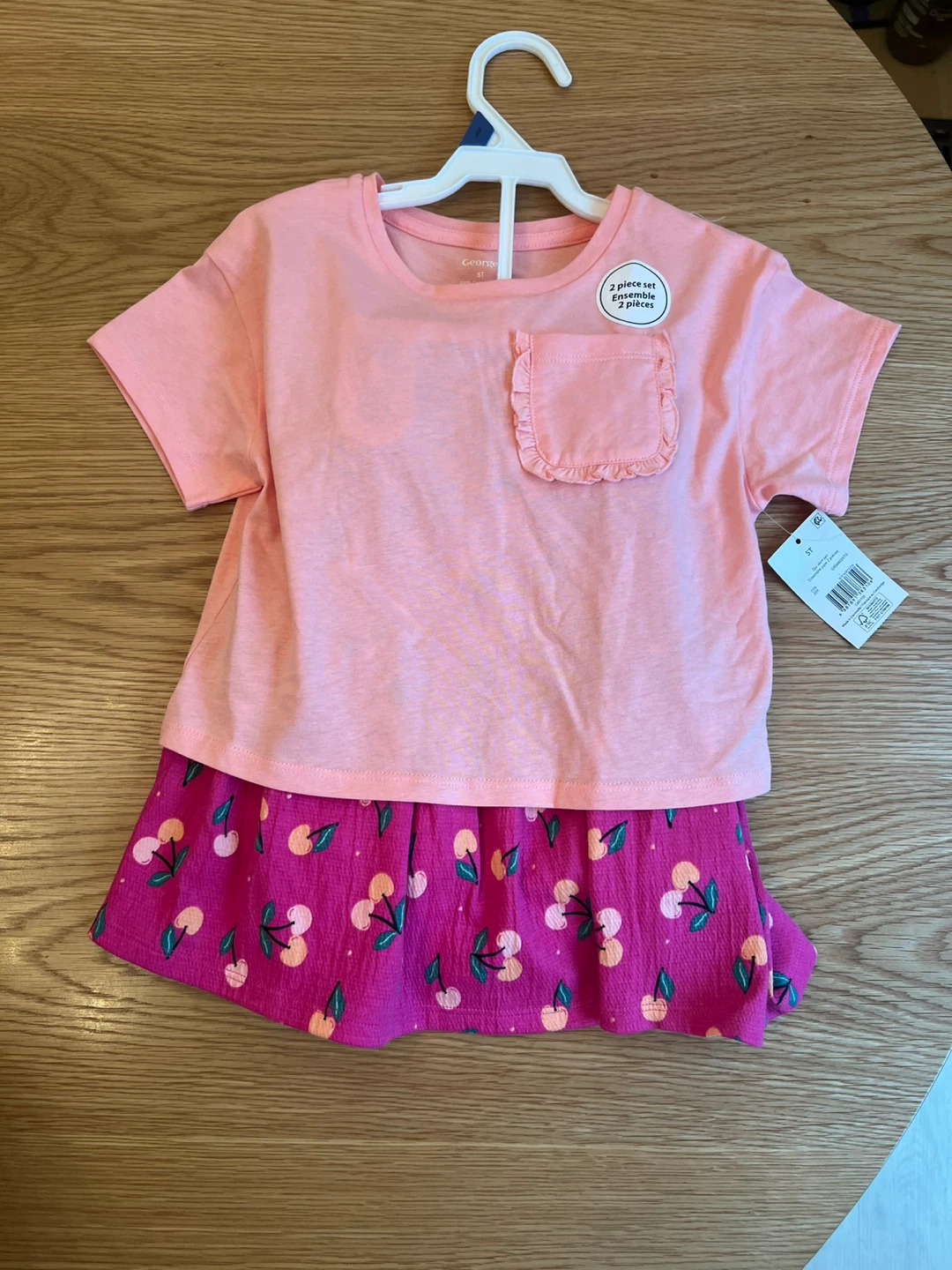 Brand New 5-Piece Toddler Girl Set (George Brand) - 5T - photo 3