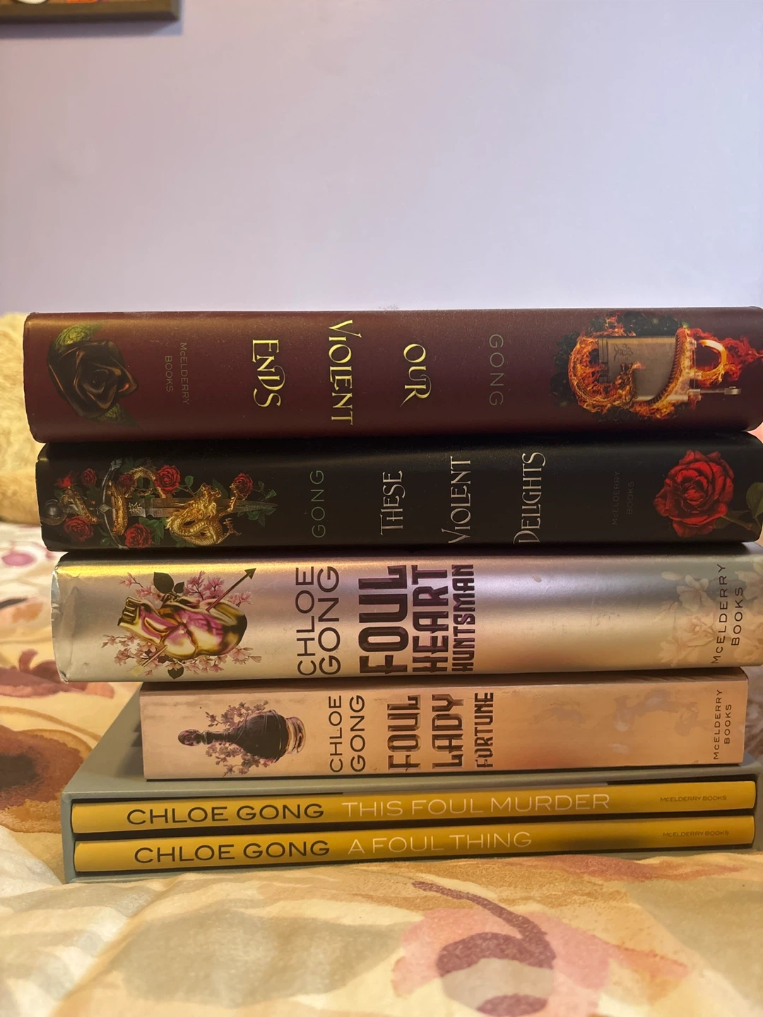 Chloe gong books (read descriptions)