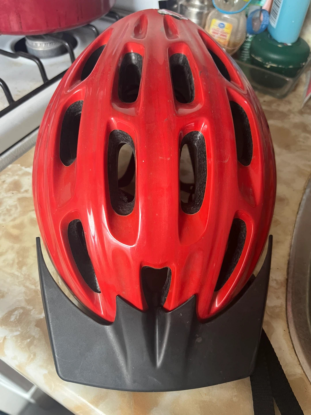 Specialized Red Cycling Helmet