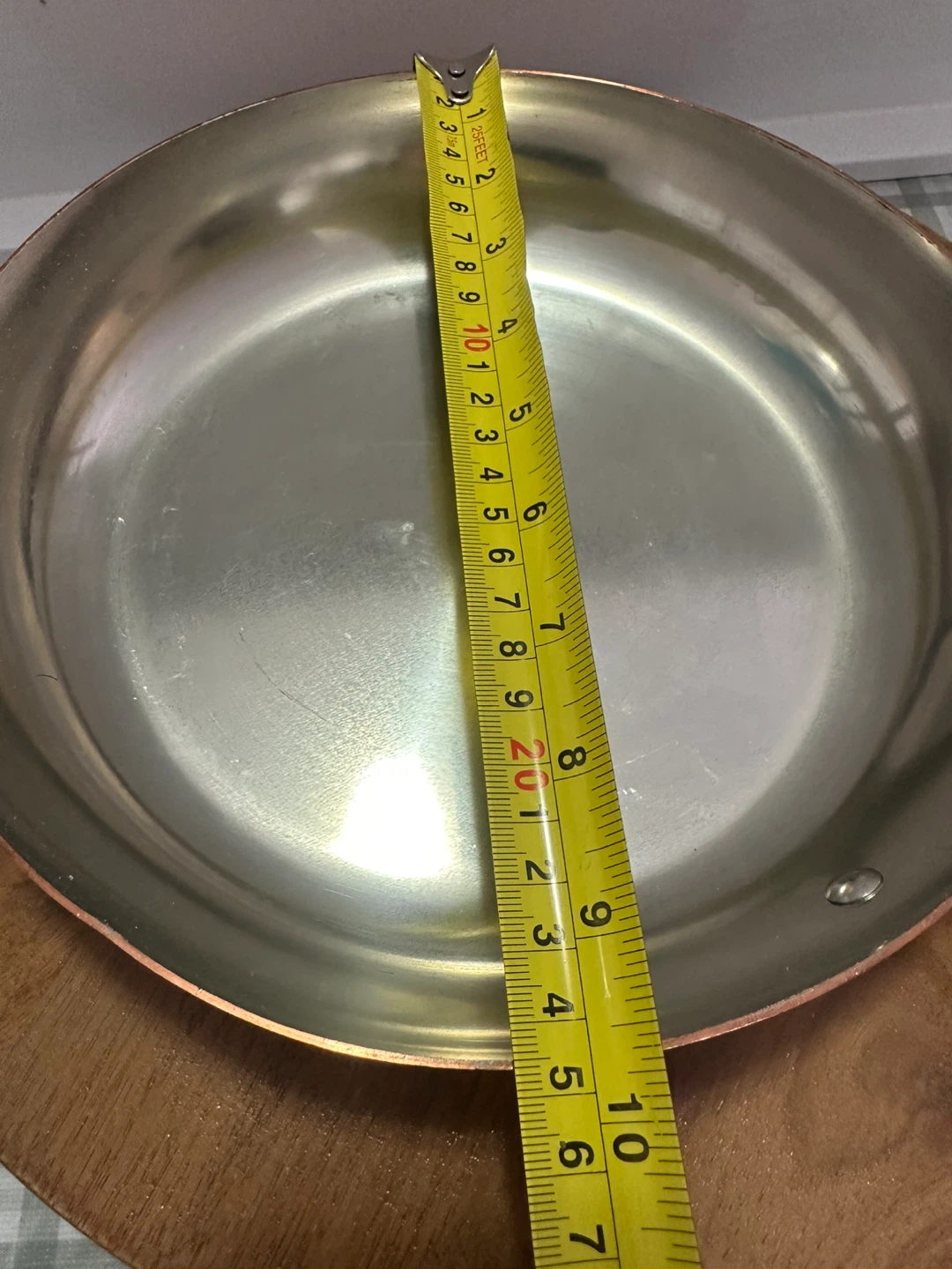 Homesense Made in France Copper Pan - photo 5