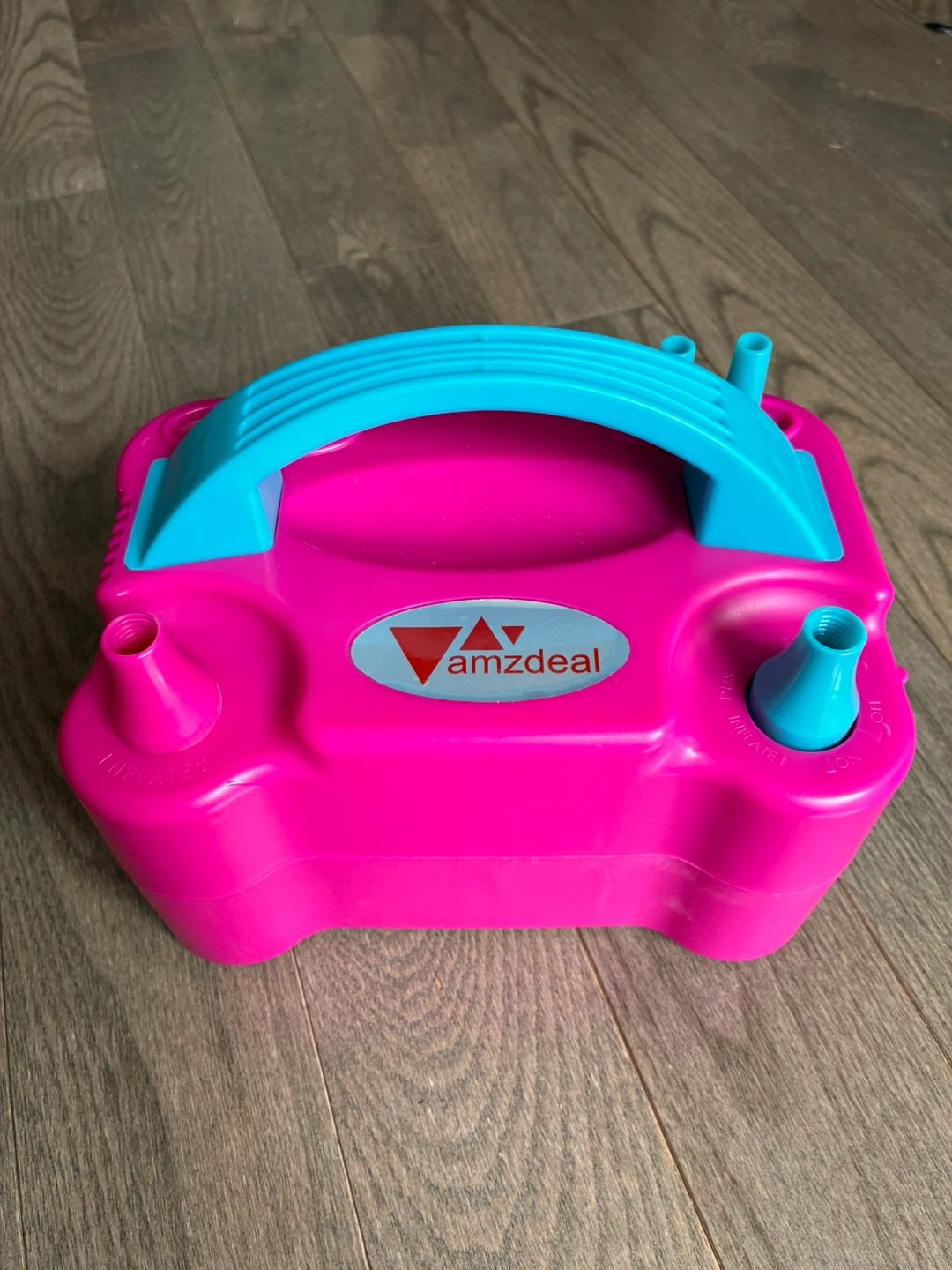 Electric Balloon Pump Rose Red