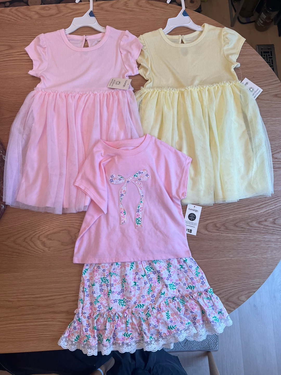 Brand New 3-Piece Toddler Girl Set (George Brand) - 5T