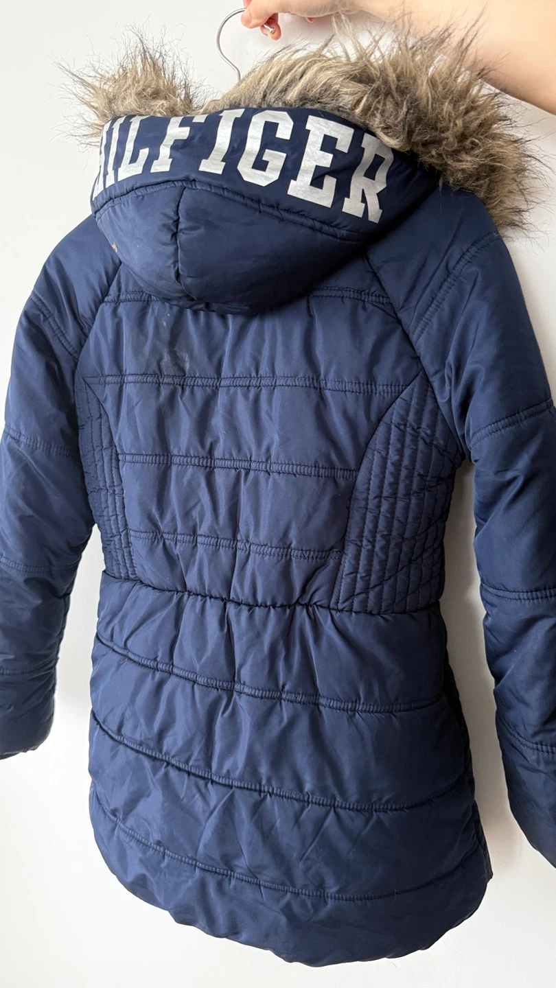 Tommy Hilfiger Youth Puffer Jacket - Navy - Size L 14/16 - photo 3