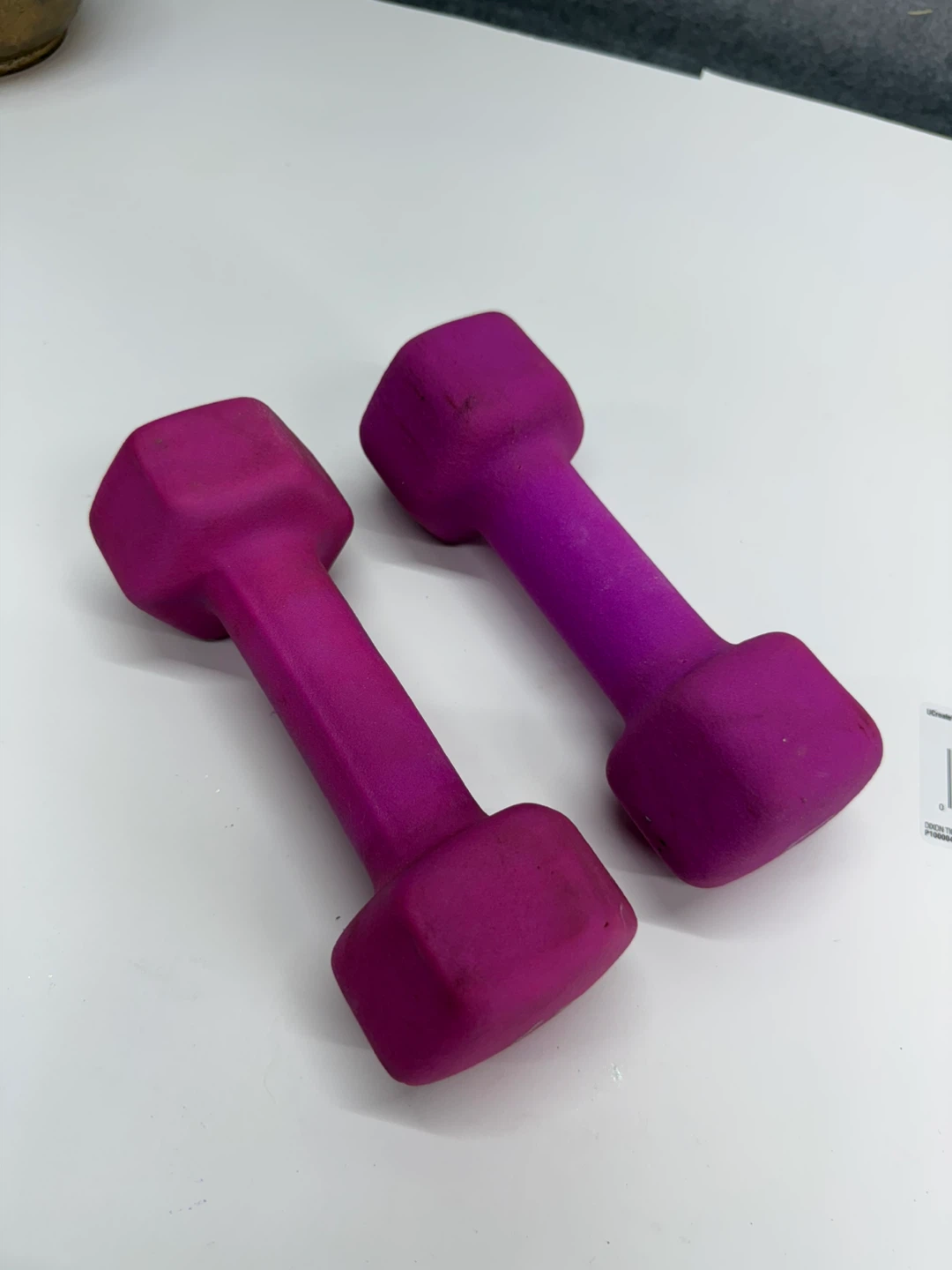 5 lb Dumbbells (Pair) - Pink/Purple - photo 3