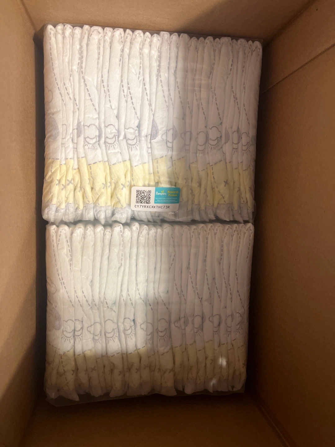 Pampers Swaddlers Size 1 Diapers - Half Carton - 48 diapers - photo 3