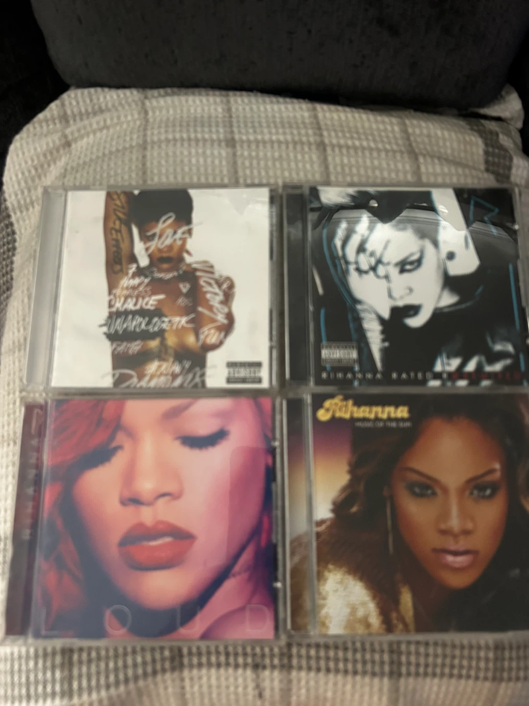 Rihanna CD Lot: Loud, Rated R, Unapologetic, Music of the Sun