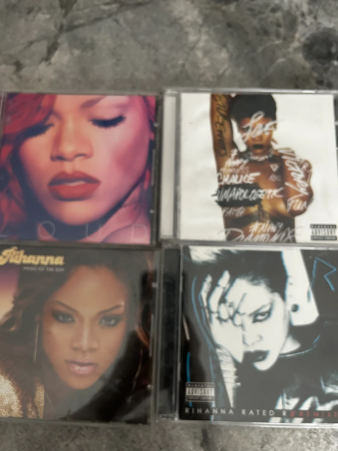 Rihanna CD Lot: Loud, Rated R, Unapologetic, Music of the Sun - photo 4