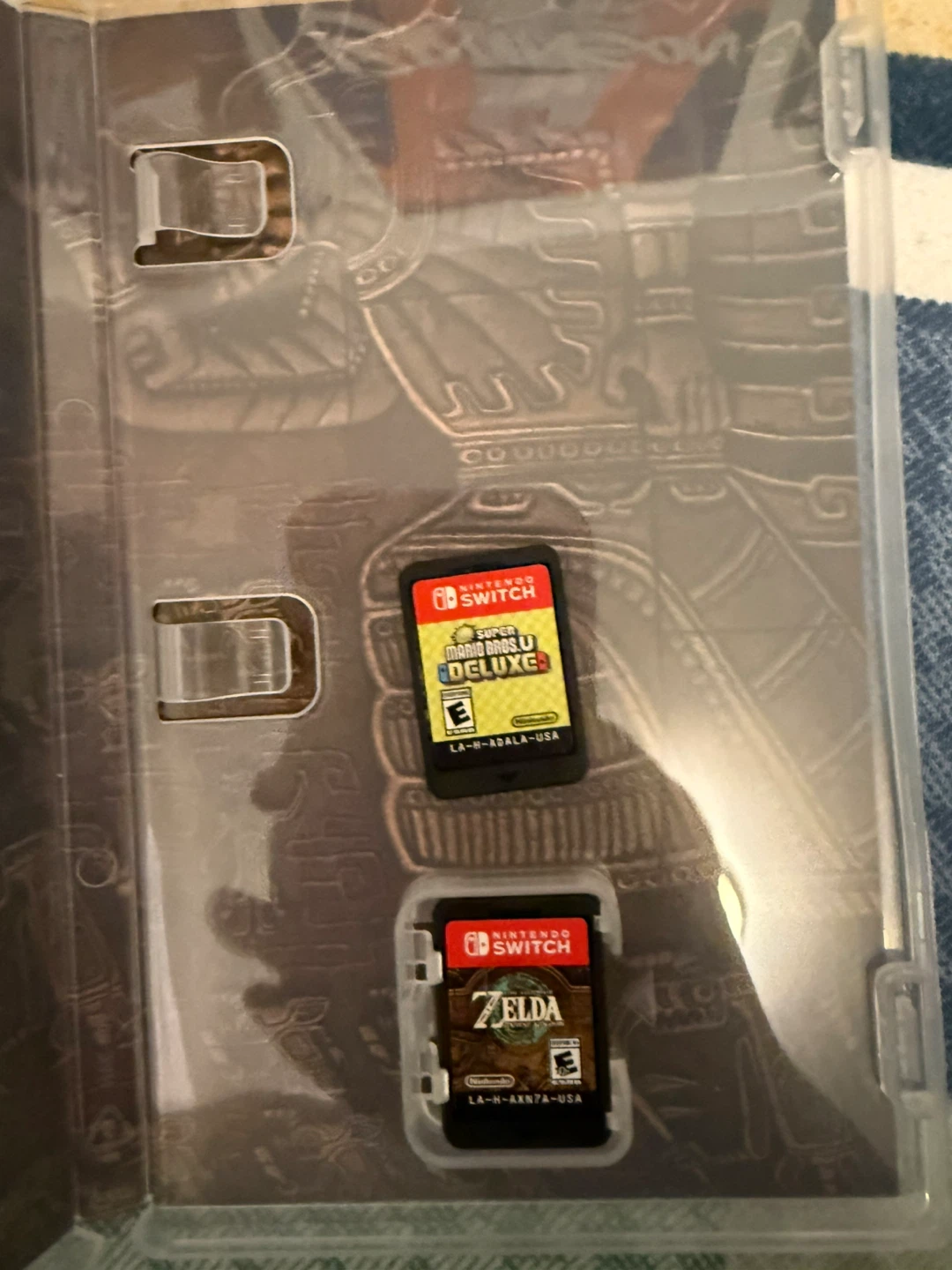 Nintendo Switch V2 Bundle + Zelda & Mario + 64GB SD - photo 2