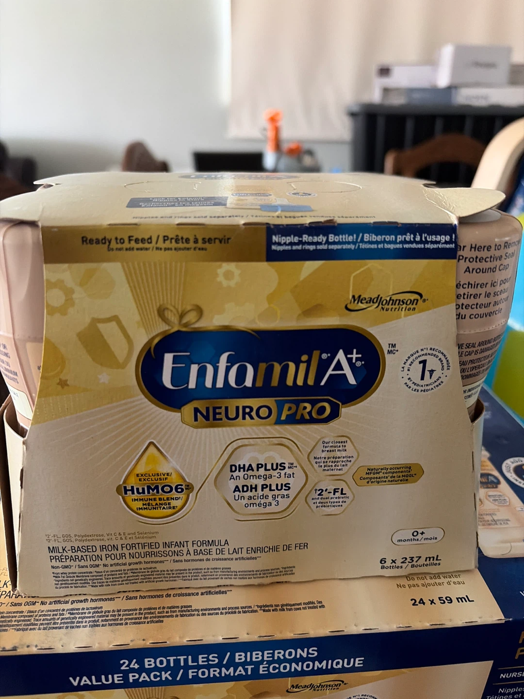 Enfamil A+ Neuro Pro Formula - 6 x 237ml Bottles