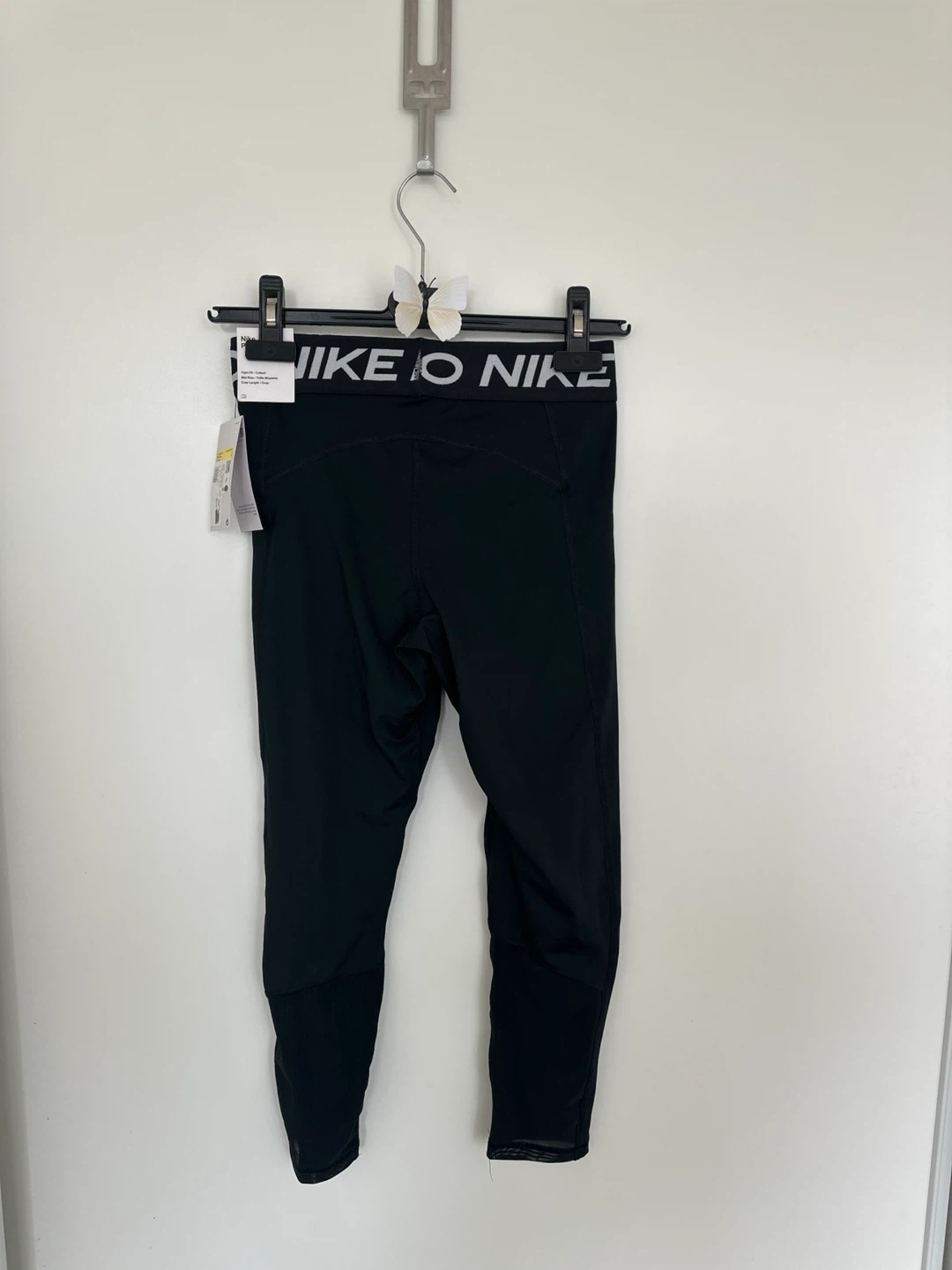 Nike Pro Women's Black Crop Leggings Size S - photo 2