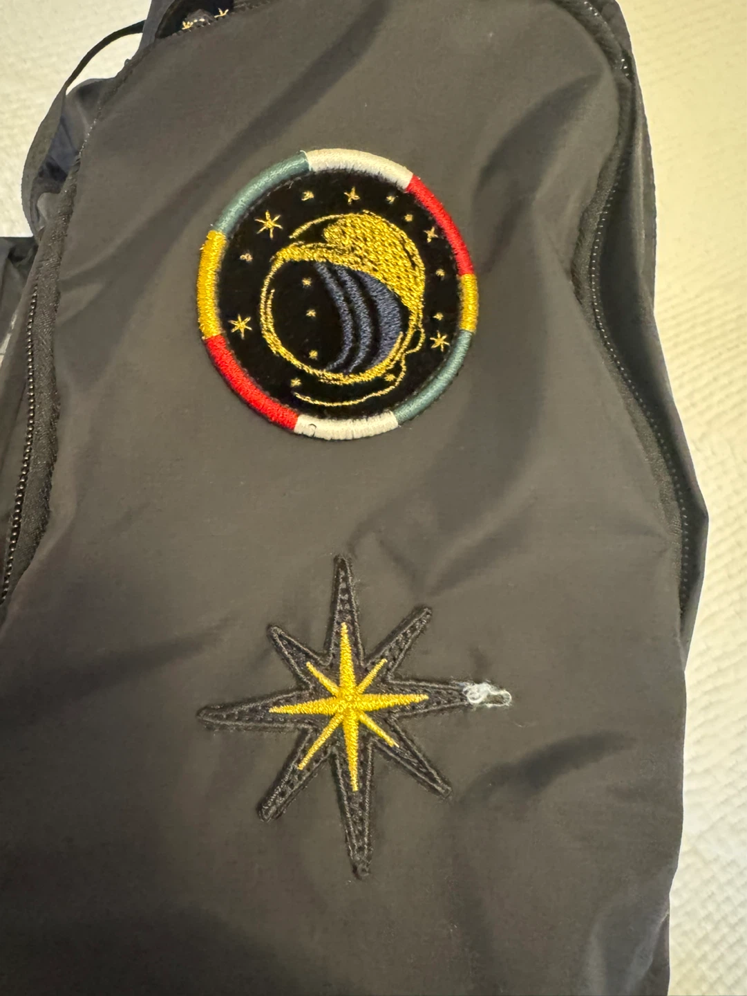Invicta Black Backpack with Space Themed Patches - photo 3