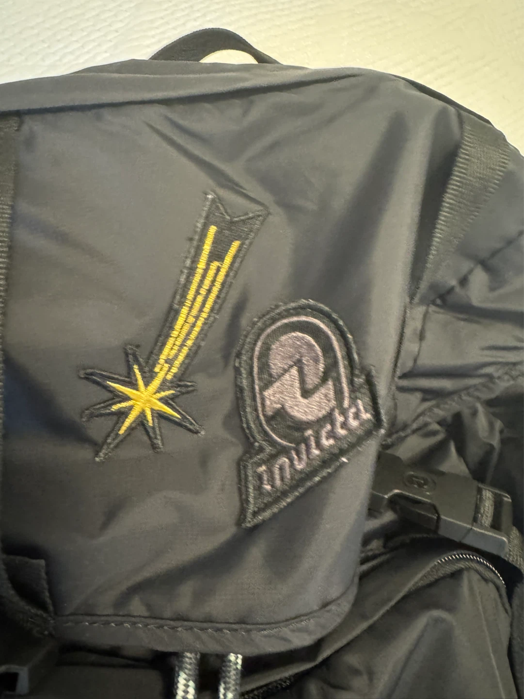 Invicta Black Backpack with Space Themed Patches - photo 2
