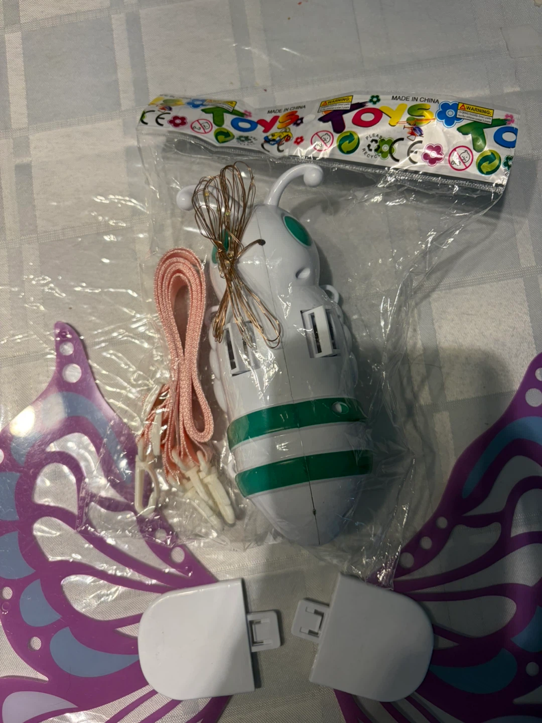 Butterfly Wings and Light-Up Wand Set - photo 2