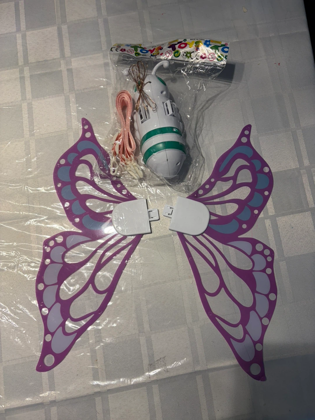 Butterfly Wings and Light-Up Wand Set