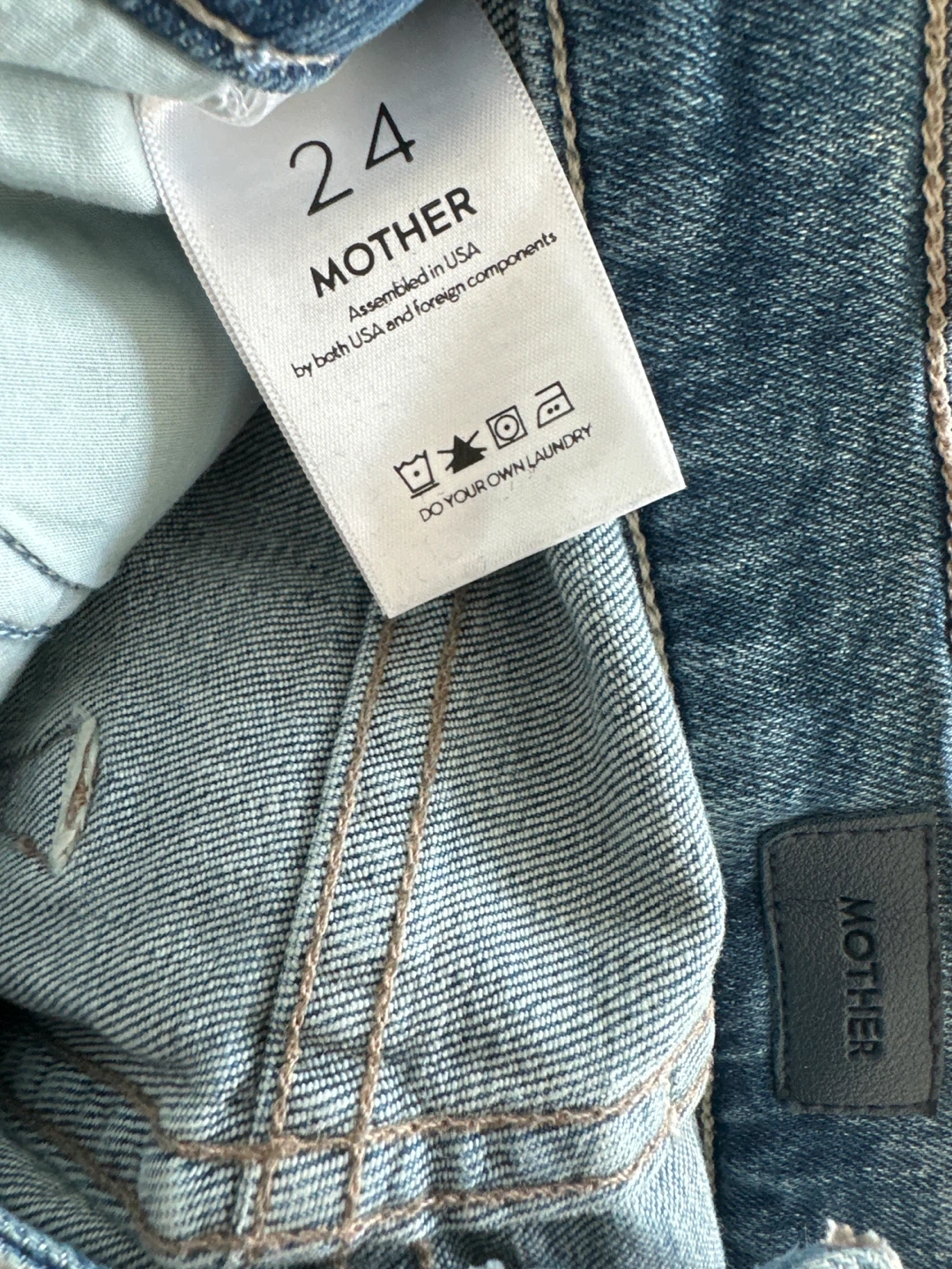 MOTHER Jeans Size 24 - photo 4