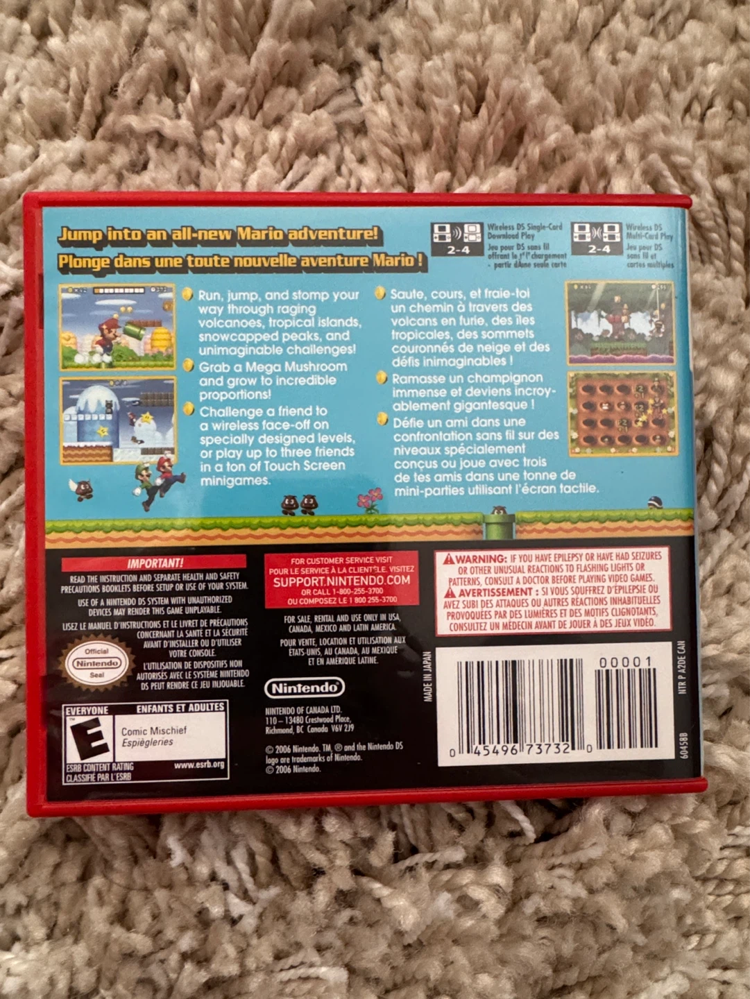 New Super Mario Bros. - Nintendo DS Game - photo 4